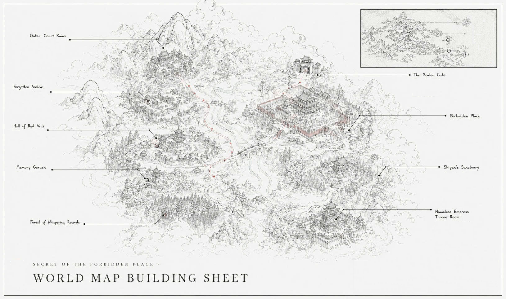The Secret of Forbidden Palace Exploration Scenery
